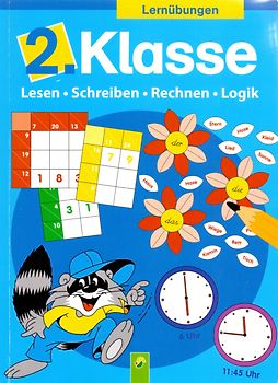 Lernübungen: 2. Klasse - Lesen, Schreiben, Rechnen, Logik [Broschiert]