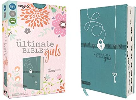 Niv, Ultimate Bible for Girls, Faithgirlz Edition, Leathersoft, Teal, Thumb Indexed Tabs