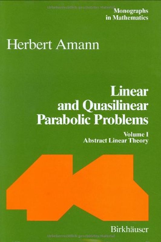 Linear and Quasilinear Parabolic Problems