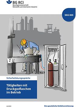 SKG 005 Tätigkeiten mit Druckgasflaschen im Betrieb