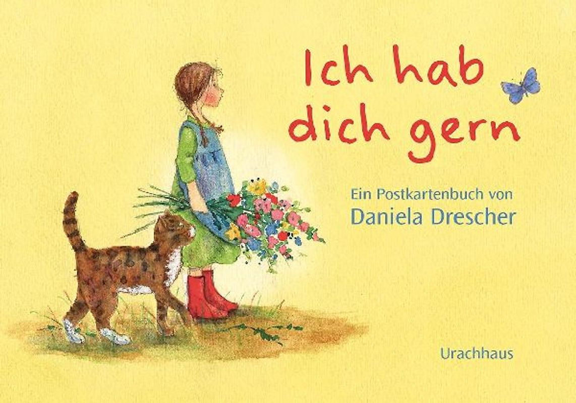Postkartenbuch 'Ich hab dich gern'
