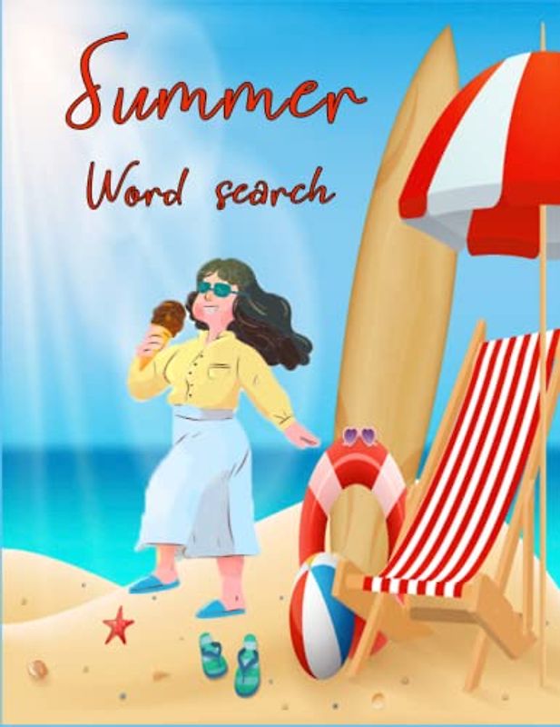 summer word search: Keep Your Brain Active with Summer Brain Games,A Fun and Easy Activity,word search,mazes,word puzzle,hangman