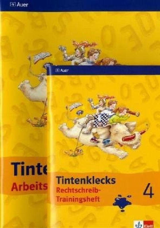 Tintenklecks - Das Deutschbuch 4. Arbeitsheft Klasse 4