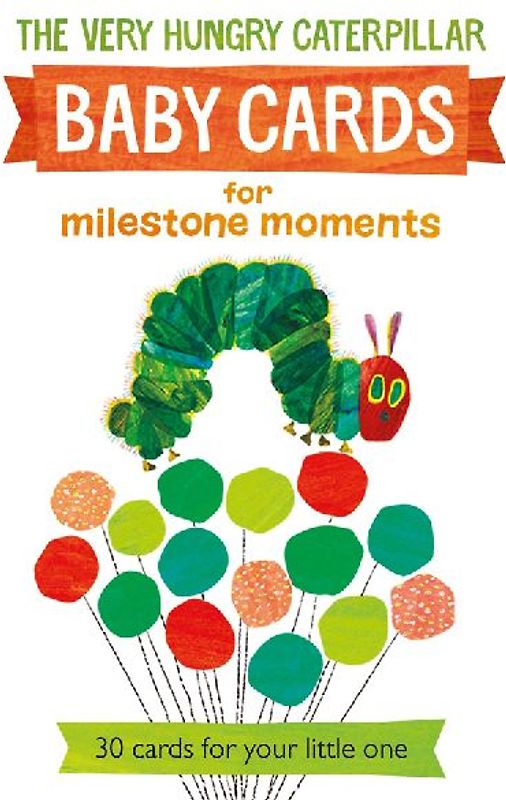Very Hungry Caterpillar Baby Cards for Milestone Moments