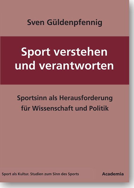 Sport verstehen und verantworten