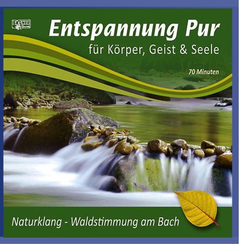 Entspannung Pur - Naturklang-Waldstimmung am Bach
