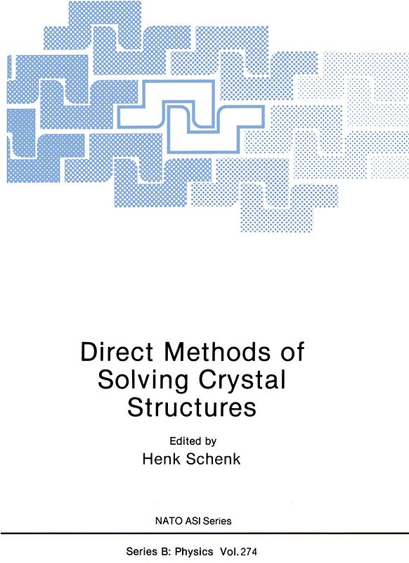 Direct Methods of Solving Crystal Structures