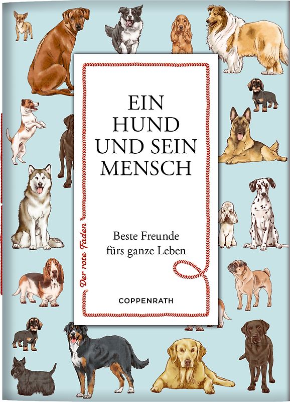 Ein Hund und sein Mensch
