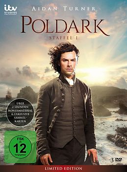 Poldark - Staffel 1 [Limited Edition, inkl. Sammelkarte, 3 Discs] DVD