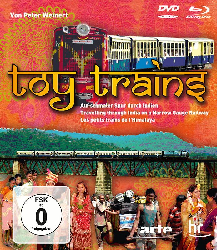 Toy Trains - Auf schmaler Spur durch Indien (Blu-Ray und DVD) DVD
