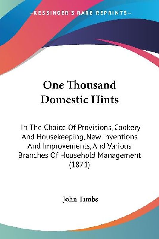 One Thousand Domestic Hints