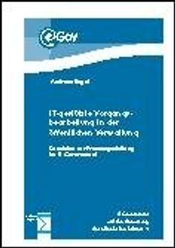 IT-gestützte Vorgangsbearbeitung in der öffentlichen Verwaltung