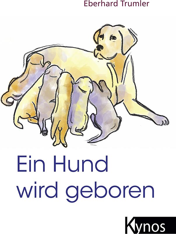 Ein Hund wird geboren