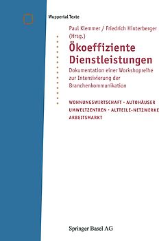 Ökoeffiziente Dienstleistungen