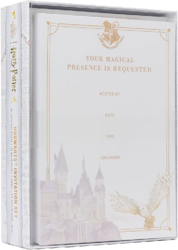 Harry Potter: Hogwarts Invitation Set (Set of 30)