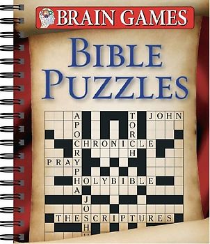 Brain Games - Bible Puzzles (Includes a Variety of Puzzle Types)
