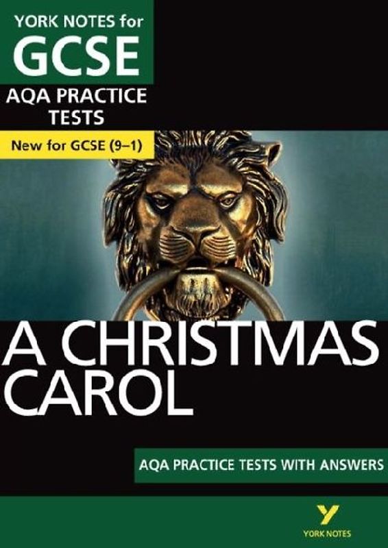 A Christmas Carol AQA Practice Tests with answers York Notes - for 2026, 2027 exams