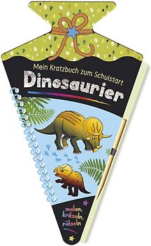 Mein Kratzbuch zum Schulstart - Dinosaurier