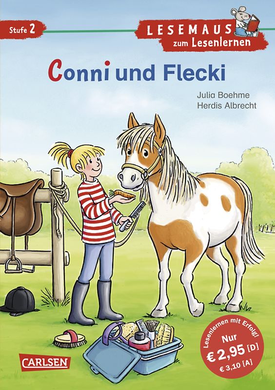 LESEMAUS zum Lesenlernen Stufe 2: Conni und Flecki