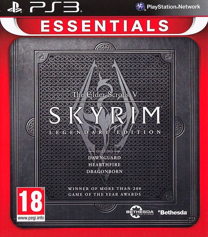 The Elder Scrolls V: Skyrim [Legendary Edition, Essentials, UK Import] PlayStation 3