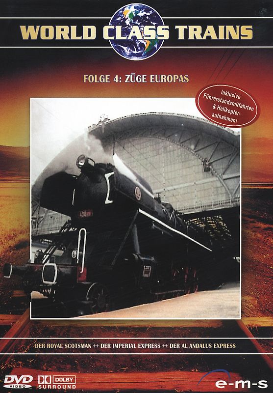 World Class Trains 4 Züge: Europas DVD