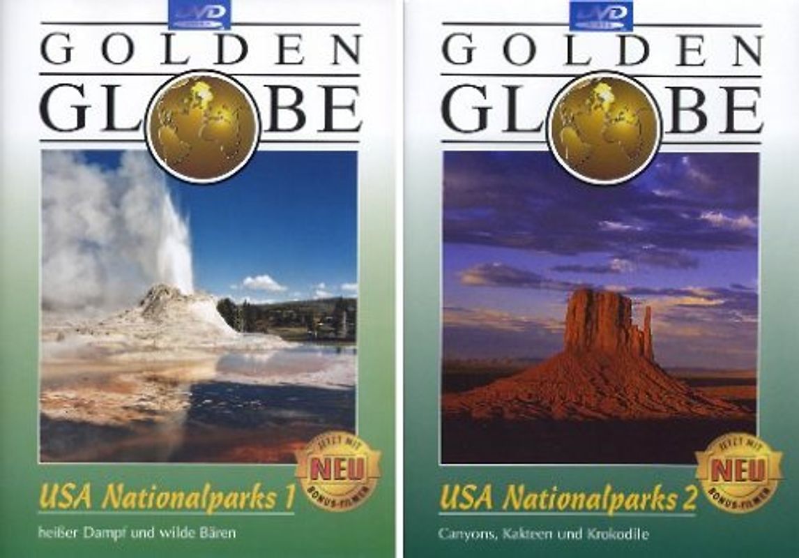USA - Nationalparks Teil 1+2 - Paket [2 DVDs] DVD