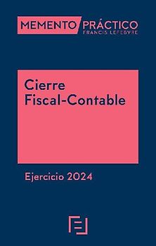 Memento Cierre Fiscal-Contable. Ejercicio 2024