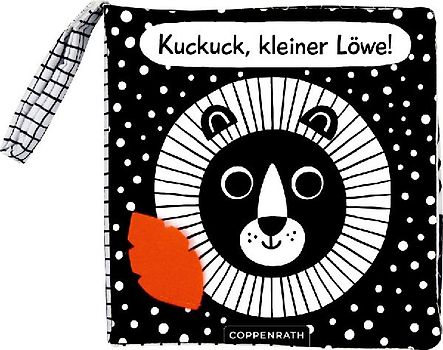 Babys kuschelweiches Kontrastbuch (Stoffbuch): Löwe