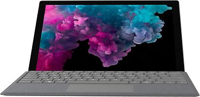 Microsoft Surface Pro 6 12,3" Intel Core i7 512GB SSD [Wi-Fi, inkl. grauem Keyboard Dock, Surface Pro 4-Type Cover] platin grau