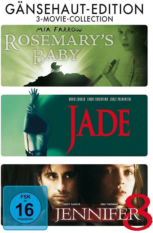 Rosemary's Baby / Jade / Jennifer 8 [3 DVD, Gänsehaut-Edition] DVD