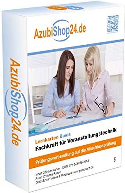 AzubiShop24.de Lernkarten Fachkraft für Veranstaltungstechnik. Prüfungsvorbereitung. Ausbildung