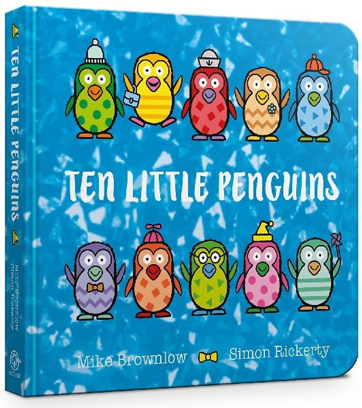Ten Little Penguins Board Book