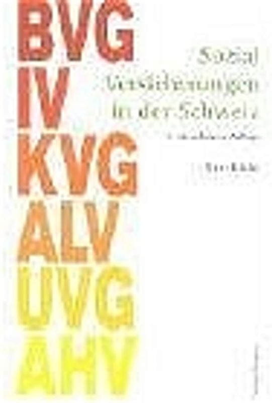 Sozialversicherungen in der Schweiz