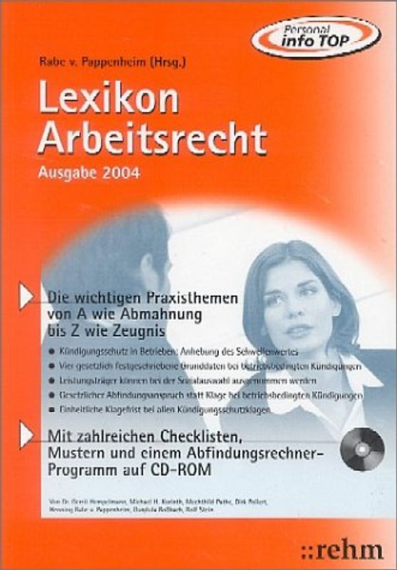 Lexikon Arbeitsrecht 2004