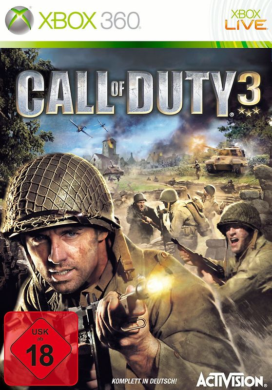 Call of Duty 3 Xbox 360