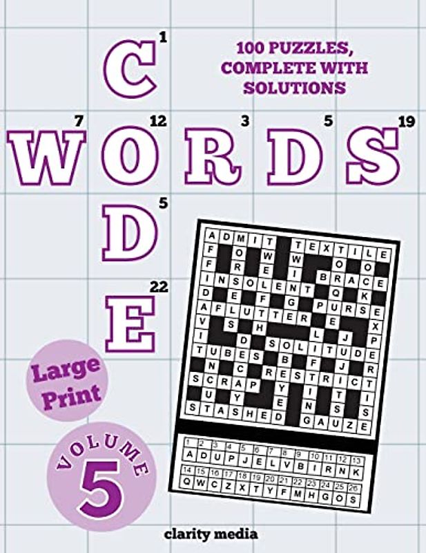 Large Print Code Words Volume 5