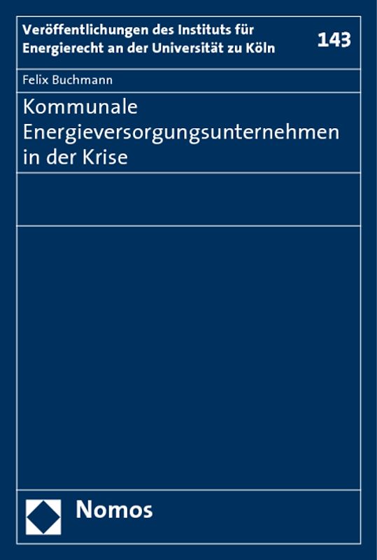 Kommunale Energieversorgungsunternehmen in der Krise