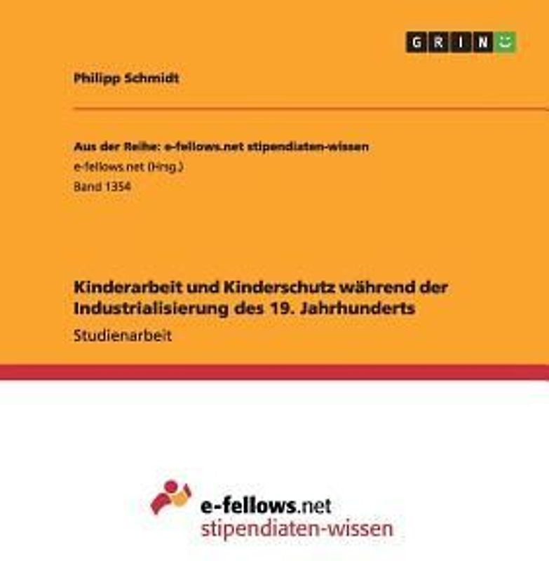 Kinderarbeit und Kinderschutz während der Industrialisierung des 19. Jahrhunderts