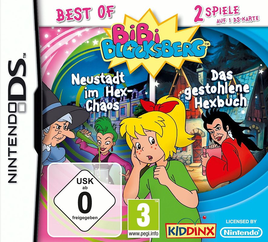 Best Of Bibi Blocksberg (Neustadt im Hex-Chaos/Das gestohlene Hexbuch) Nintendo DS