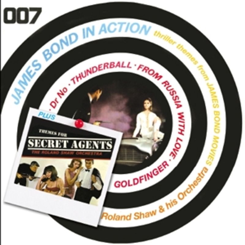 Shaw,Roland/His Orchestra - James Bond In Action-Themes For Secret [2 CDs]