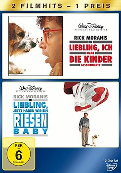 Liebling, ich habe die Kinder geschrumpft / Liebling, jetzt haben wir ein Riesenbaby (2 Di [2 DVDs] DVD