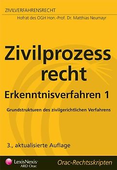 Zivilverfahrensrecht - Zivilprozessrecht Erkenntnisverfahren 1