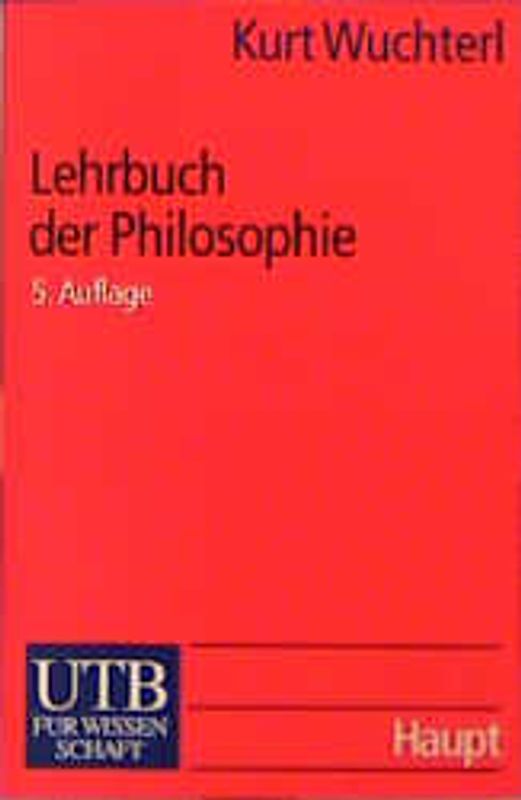 Lehrbuch der Philosophie