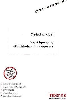 Das Allgemeine Gleichbehandlungsgesetz