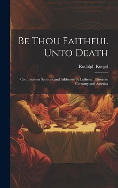 Be Thou Faithful Unto Death: Confirmation Sermons and Addresses by Lutheran Pastors in Germany and America