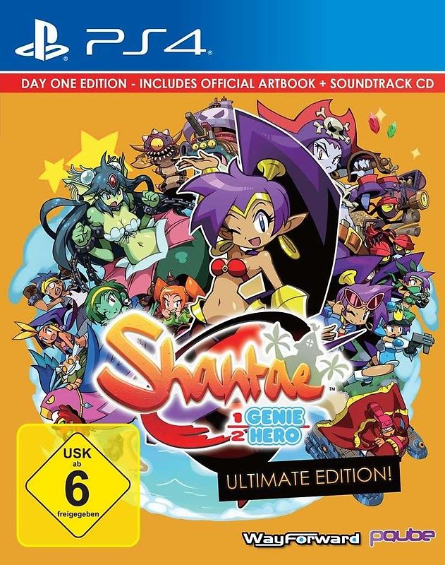 Shantae - Half Genie Hero [Ultimate Day One Edition inkl. Artbook, Soundtrack CD] PlayStation 4