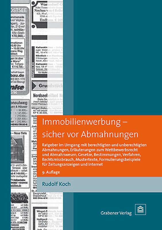 Immobilienwerbung – sicher vor Abmahnungen
