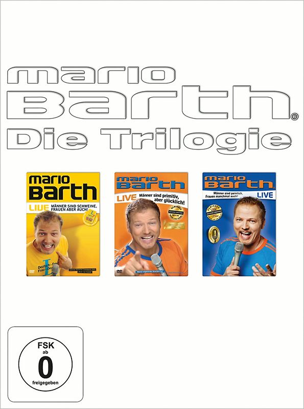 Mario Barth - Die Trilogie [3 DVDs] DVD