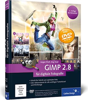 GIMP 2.8 für digitale Fotografie