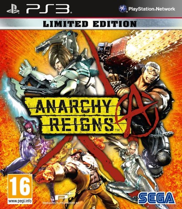 Anarchy Reigns [Limited Edition, Internationale Version] PlayStation 3